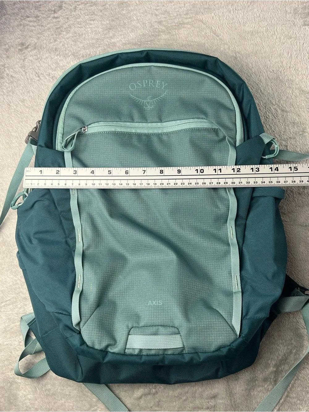 Osprey Axis Blue 24L Hiking Daypack Backpack 15in Laptop Sleeve, 4 Pockets